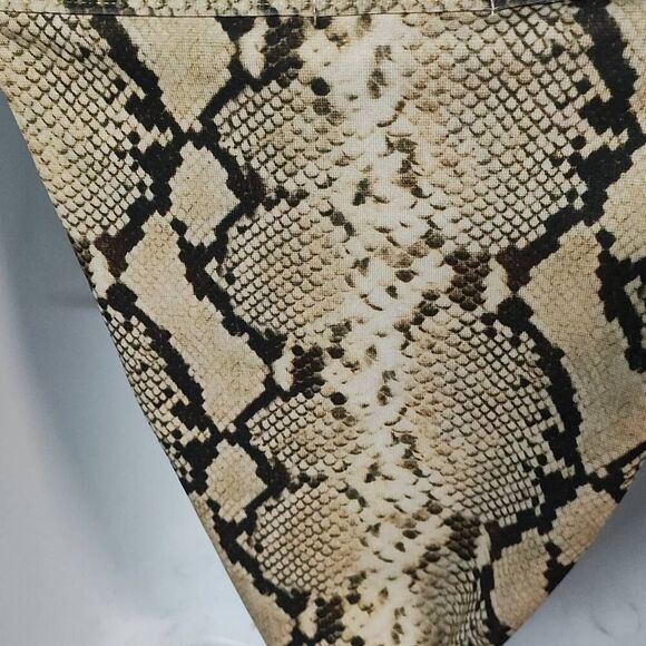 Nasty Gal animal print sexy bikini chic beach style beach babe snakeskin print 2 - Picture 5 of 7